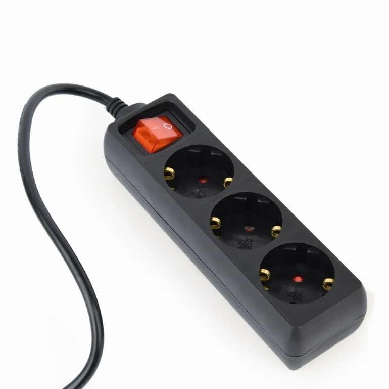 Energenie LISTWA ZASILAJĄCA DO UPS C14, 3X SCHUKO, 16A, CABLE 0.6M, zdjęcie 1 z 6