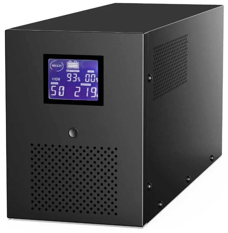 Energenie ZASILACZ AWARYJNY UPS AVR 3000VA LCD, 3X C13, 3X SCHUKO, USB, RJ45, zdjęcie 1 z 7