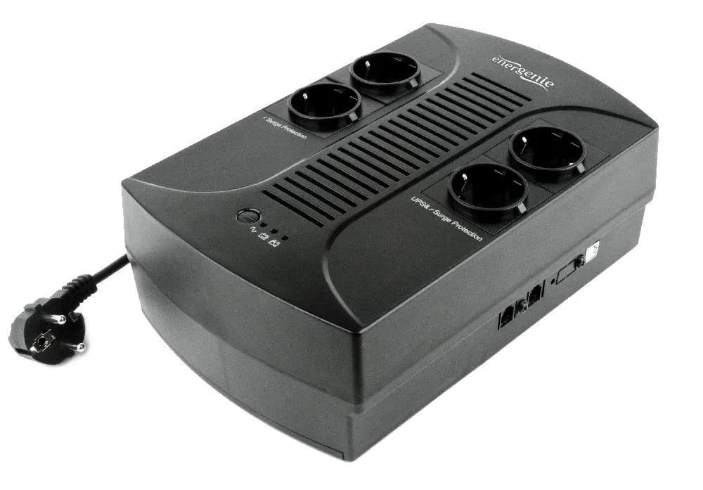 Energenie Zasilacz awaryjny UPS Floor Power Cube EG-UPS-001 (Desktop, TWR; 650VA), zdjęcie 1 z 4