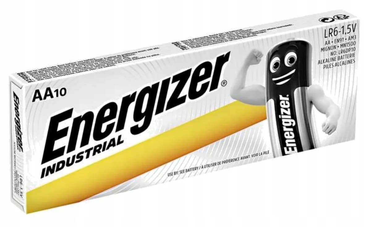 Energizer BATERIA INDUSTRIAL PRO AA LR6 1,5V 10 SZTUK, zdjęcie 1 z 3
