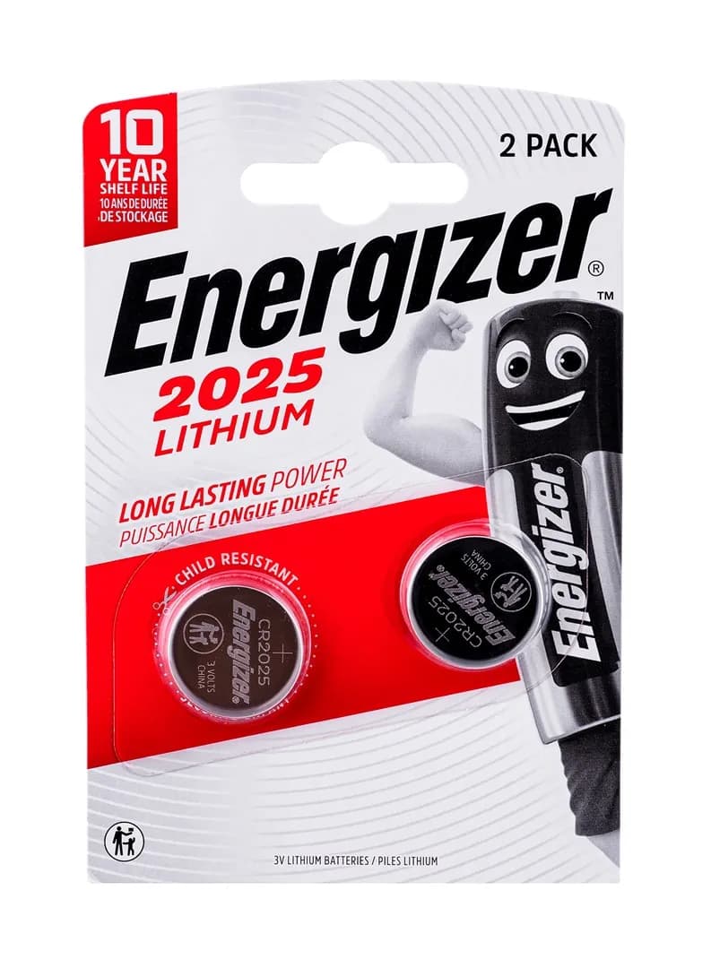 Energizer BATERIA SPECJALISTYCZNA CR2025/2, 3V, ECO, zdjęcie 1 z 4