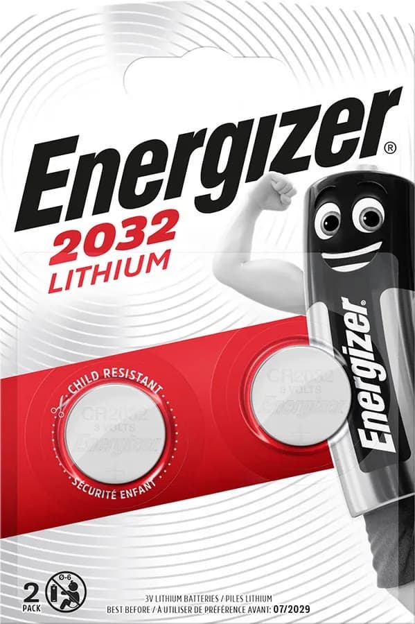 Energizer BATERIE SPECJALISTYCZNE CR2032/2 SZTUKI