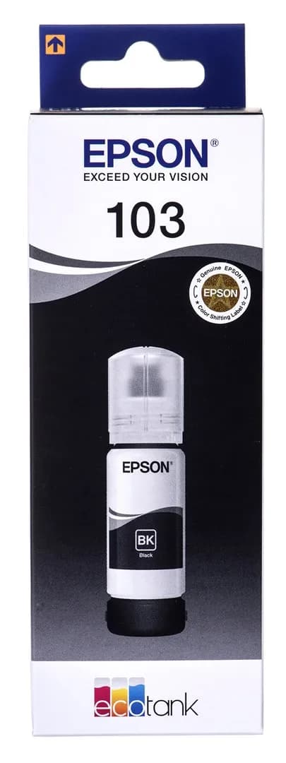 Epson Tusz C13T00S14A (oryginał 103; 65 ml; czarny), zdjęcie 1 z 2