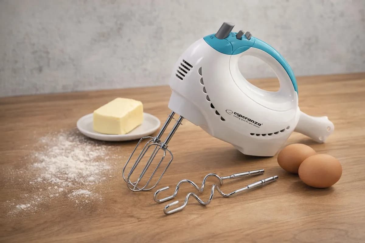 Esperanza Blender, Mikser ręczny TIRAMISU EKM010 (300W; kolor biały), zdjęcie 1 z 12