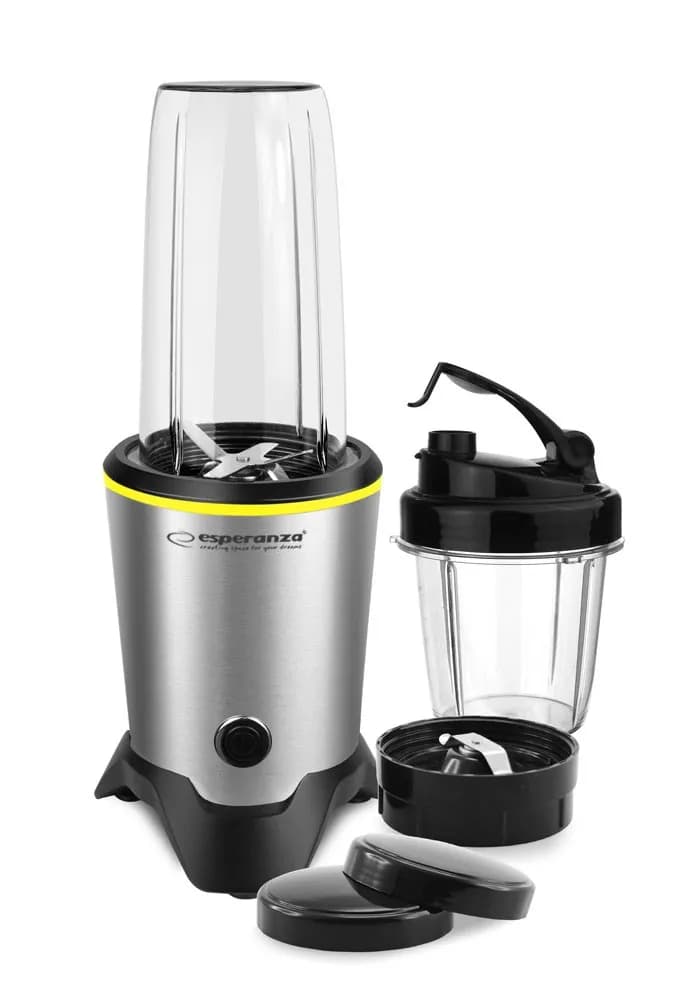 Esperanza Blender sportowy MASTER EKM028 (1000W; kolor czarno-srebrny), zdjęcie 1 z 12