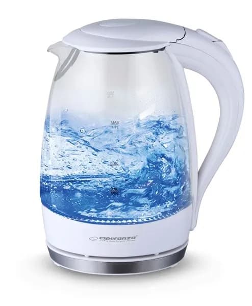 Esperanza Czajnik elektryczny Salto Angel EKK011W (2200W 1.7l; kolor biały), zdjęcie 1 z 11