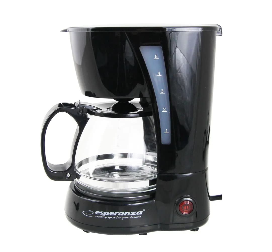 Esperanza Ekspres przelewowy Robusta EKC006 (650W; kolor czarny), zdjęcie 1 z 10