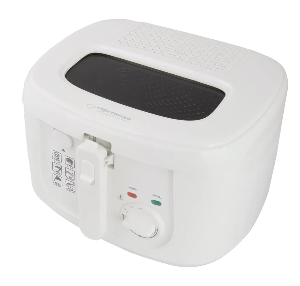 Esperanza Frytownica SPRING ROLL EKG012 (2,5 l; 1800W; kolor biały), zdjęcie 1 z 11