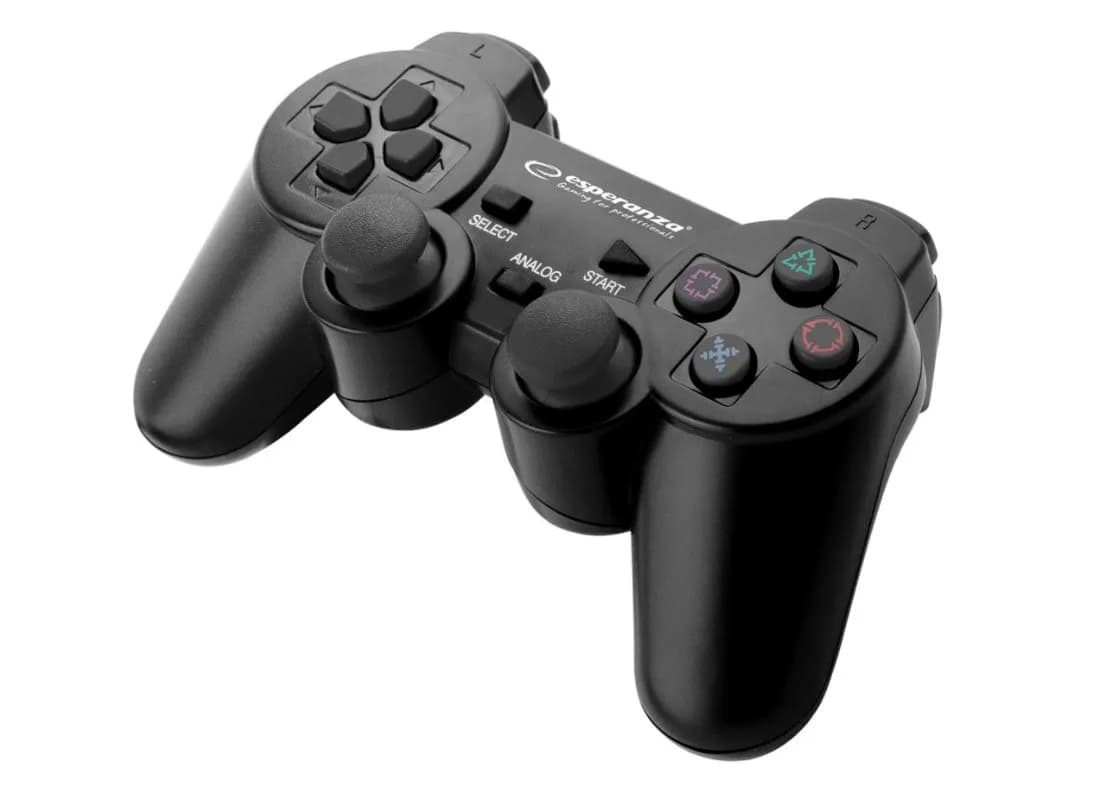 Esperanza Gamepad Trooper EGG107K (PC, PS3; kolor czarny), zdjęcie 1 z 6