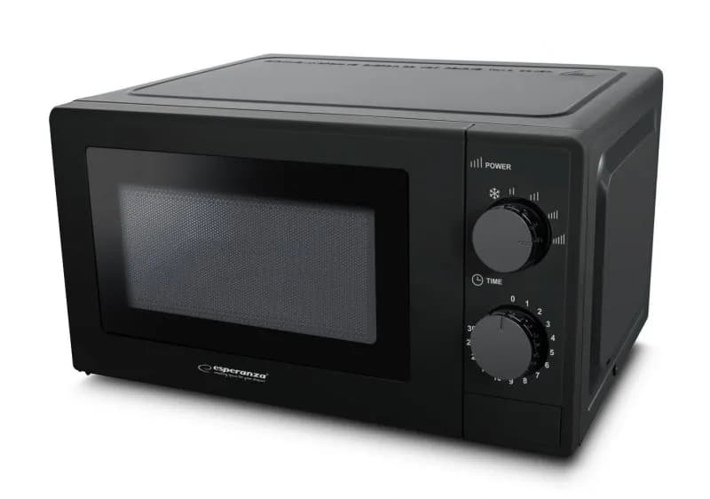 Esperanza KUCHENKA MIKROFALOWA ESTOFADO CZARNA EKO011K, zdjęcie 1 z 7