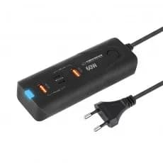 Esperanza ŁADOWARKA 60W 2X USB-C PD 30W, 2X USB-A QC 3.0 18W EZC109, zdjęcie 1 z 3