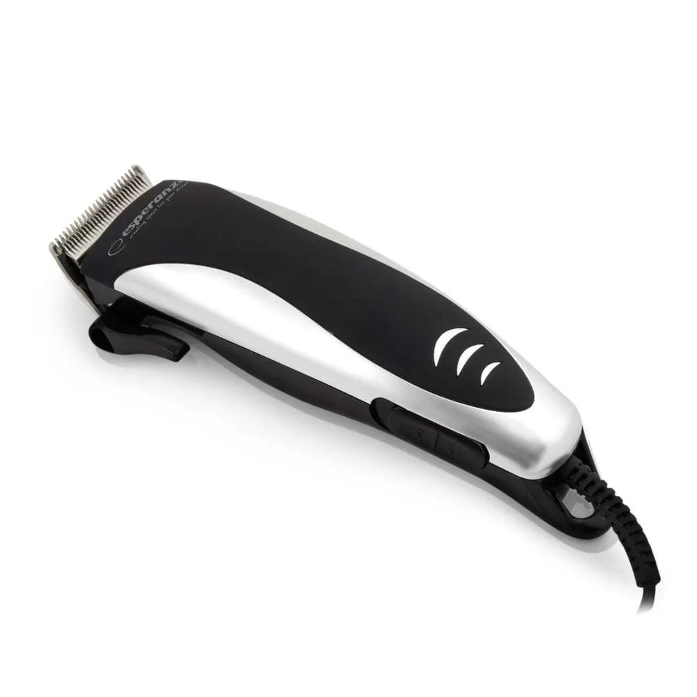 Esperanza MASZYNKA DO STRZYŻENIA WŁOSÓW GALLANT BLACK/SILVER EBC005S, zdjęcie 1 z 12
