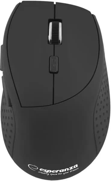 Esperanza Mysz Andromeda EM123K (optyczna; 2400 DPI; kolor czarny), zdjęcie 1 z 9