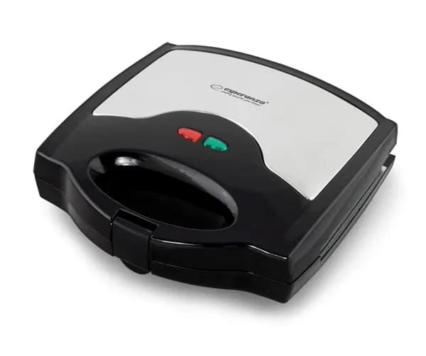 Esperanza Opiekacz do kanapek Muffuletta EKT005 (700W; kolor czarny, kolor inox), zdjęcie 1 z 12