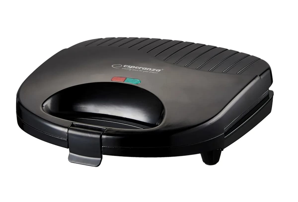 Esperanza Opiekacz do kanapek TORTILLA EKT009 (1000W; kolor czarny), zdjęcie 1 z 12