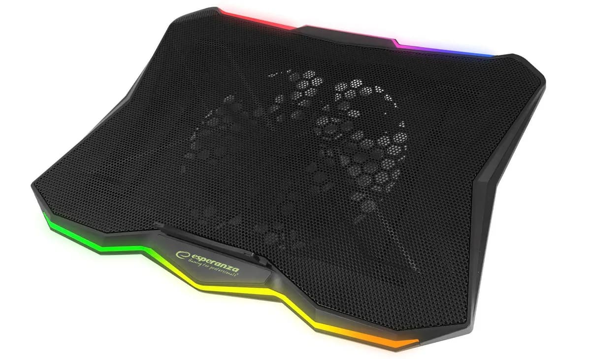 Esperanza PODSTAWKA CHŁODZĄCA GAMING RGB XALOK EGC110, zdjęcie 1 z 10