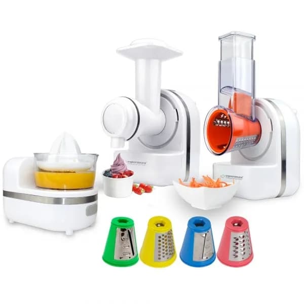 Esperanza Robot kuchenny do krojenia warzyw PANZANELLA EKM027 (150W), zdjęcie 1 z 10