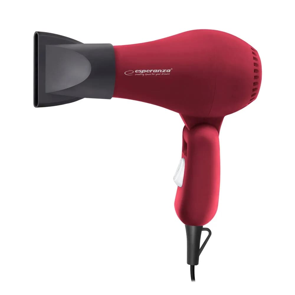 Esperanza Suszarka do włosów AURORA EBH003R (750W; kolor czerwony), zdjęcie 1 z 11