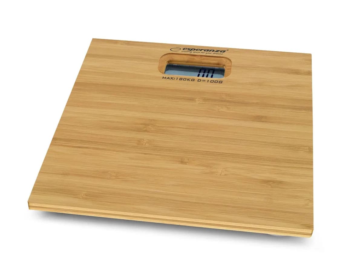 Esperanza Waga łazienkowa Bamboo EBS012 (kolor brązowy), zdjęcie 1 z 5