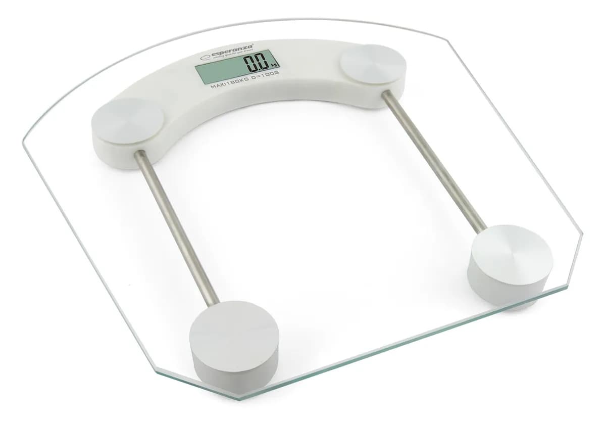 Esperanza Waga łazienkowa Pilates EBS008W (kolor przeźroczysty), zdjęcie 1 z 8