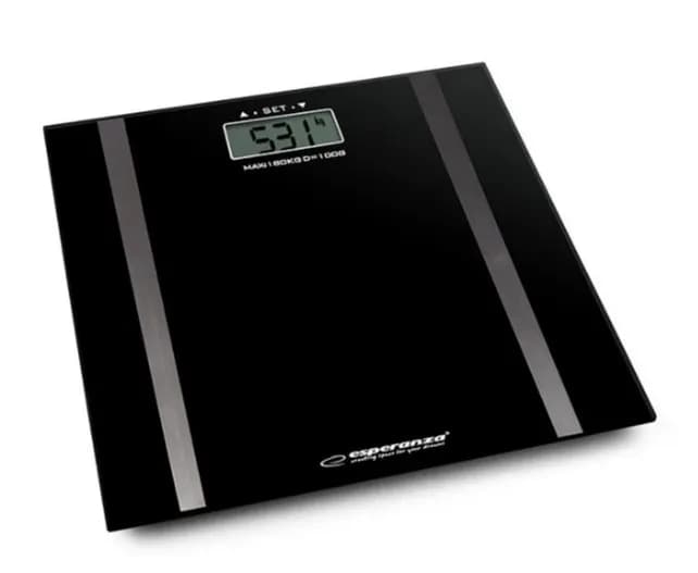 Esperanza Waga łazienkowa SAMBA EBS018K (kolor czarny), zdjęcie 1 z 8