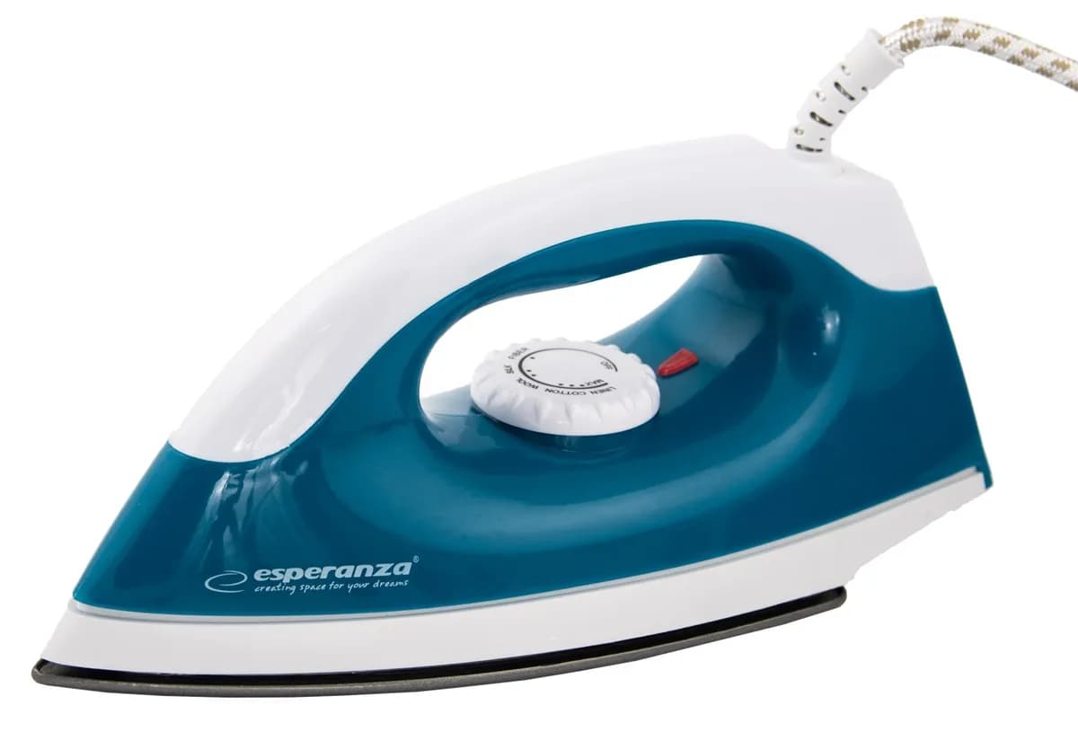 Esperanza Żelazko turystyczne Smoother EHI001 (1200W; kolor niebieski), zdjęcie 1 z 12