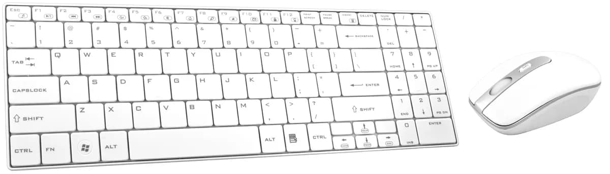 Esperanza Zestaw klawiatura + mysz EK122W (USB 2.0; kolor biały; laserowa), zdjęcie 1 z 10