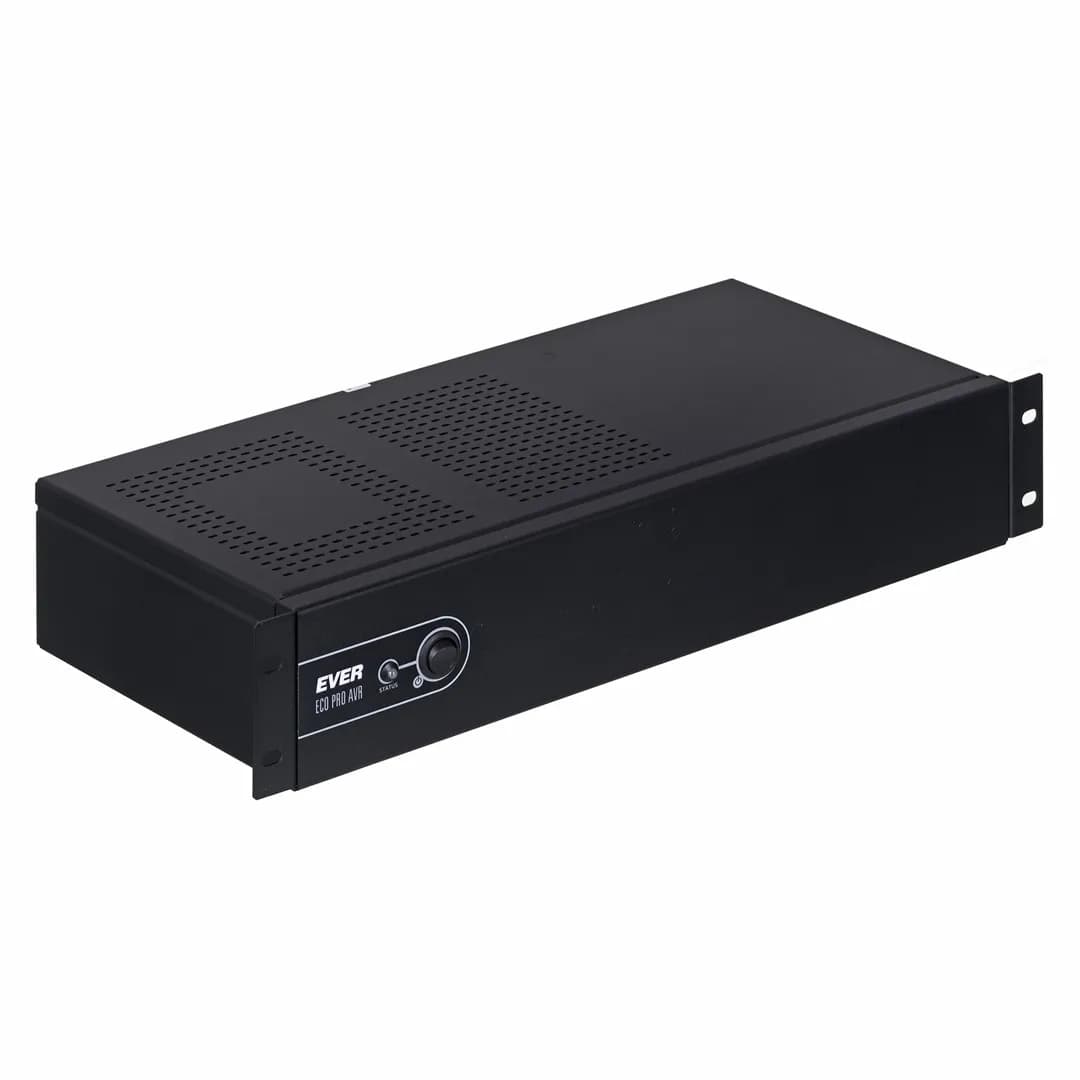 Ever Zasilacz UPS ECO Pro 1200 AVR CDS 19" (Rack; 1200VA) (W/EAVRRM-001K20/00), zdjęcie 1 z 7