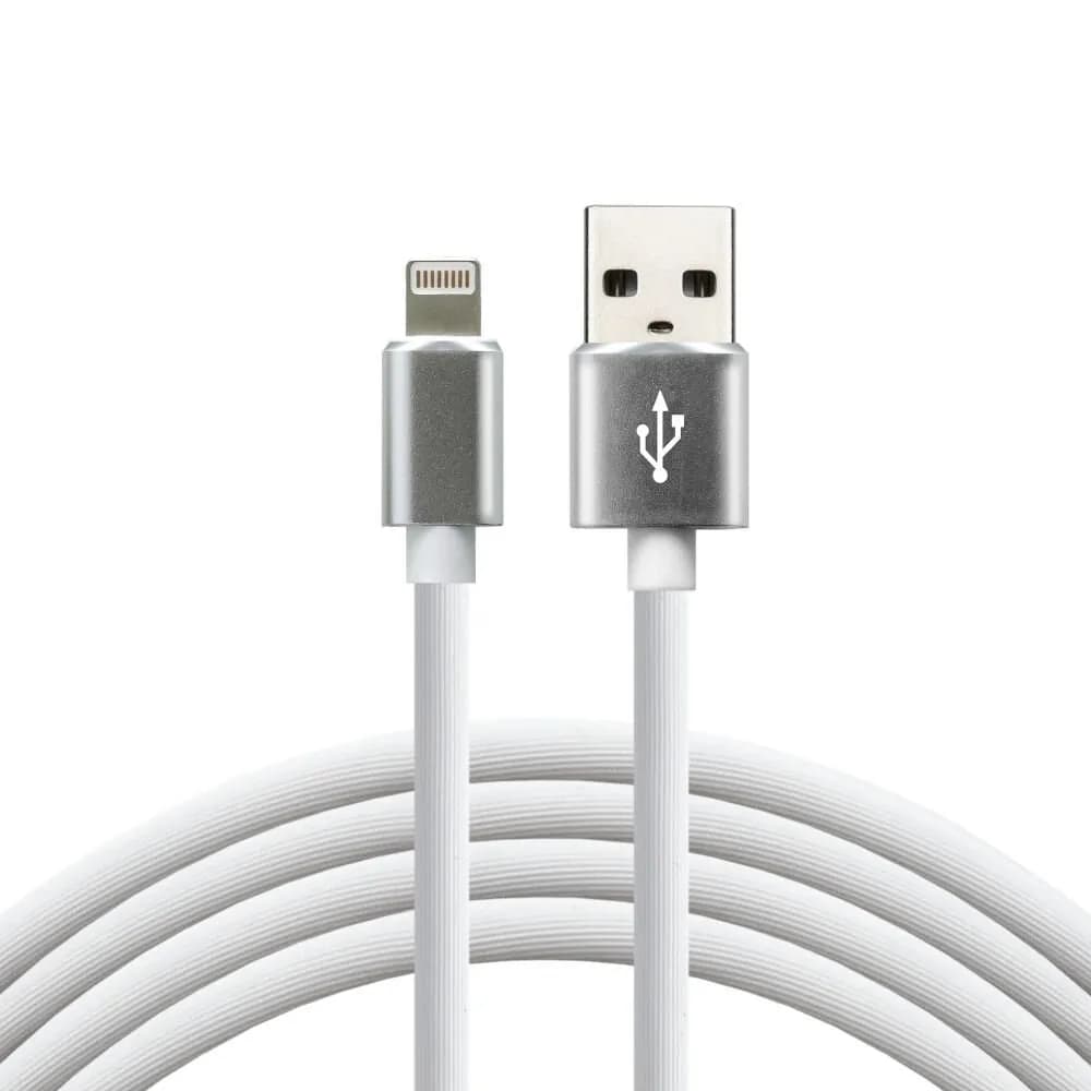 Everactive Kabel zasilający CBS-1IW (USB - Lightning ; 1m; kolor biały), zdjęcie 1 z 3