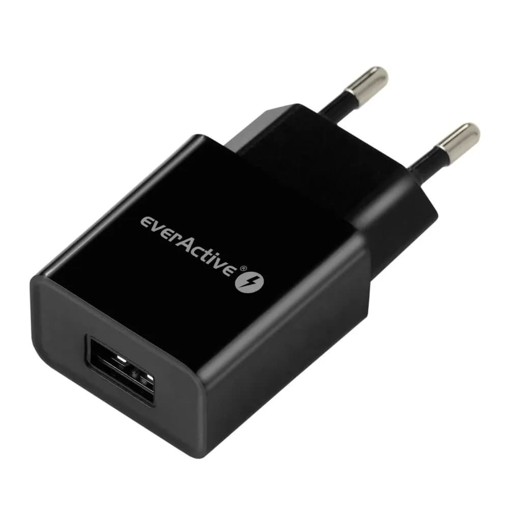 Everactive ŁADOWARKA SIECIOWA USB 1 PORTOWA SC200B, zdjęcie 1 z 2