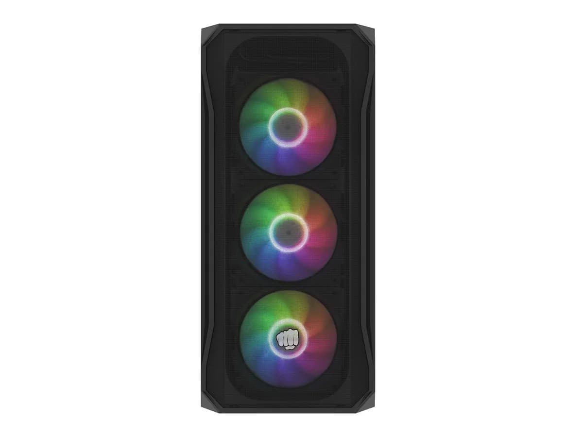 Fury OBUDOWA KOMPUTEROWA SHOBO SH4F RGB MIDI Z OKNEM CZARNA, zdjęcie 1 z 12