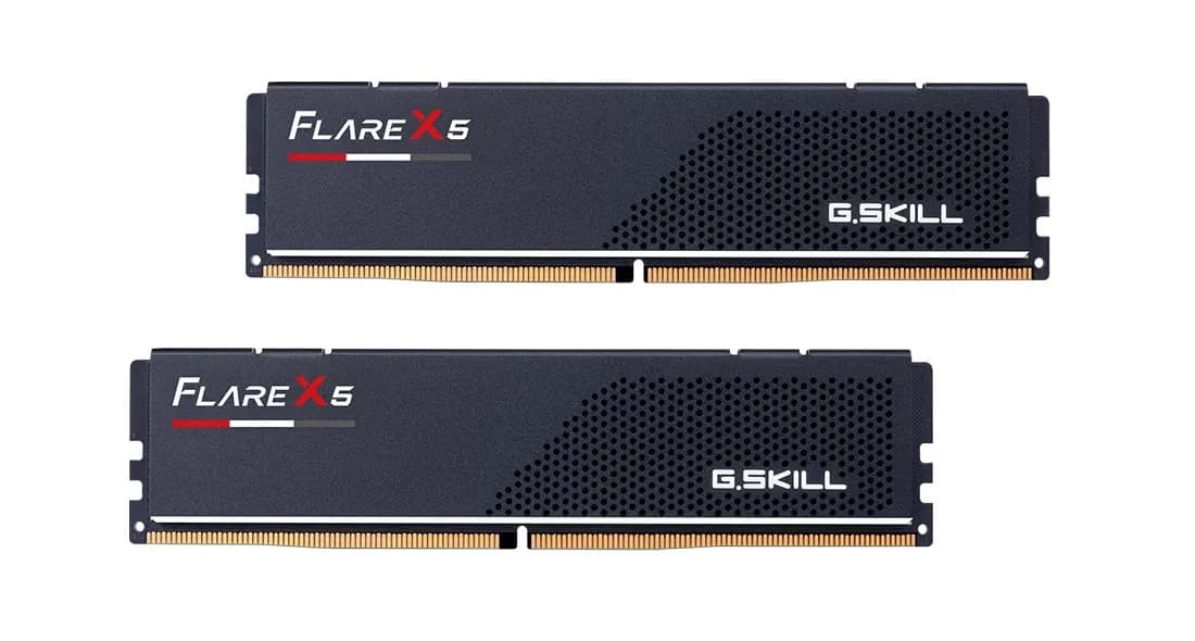 G.skill FLARE X5 AMD DDR5 2X48GB 5600MHZ CL40 EXPO BLACK F5-5600J4040D48GX2-FX5, zdjęcie 1 z 6
