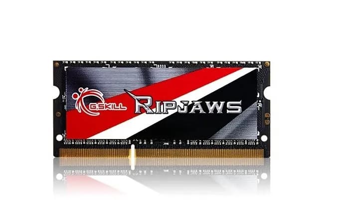 G.skill Pamięć RAM Ripjaws F3-1600C11S-8GRSL (DDR3 SO-DIMM; 1 x 8 GB; 1600 MHz; CL10), zdjęcie 1 z 2