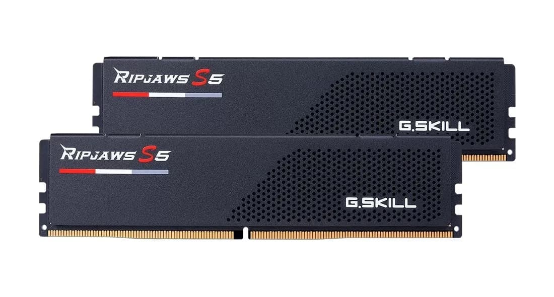 G.skill RIPJAWS S5 DDR5 2X16GB 6400MHZ CL32 XMP3 BLACK F5-6400J3239G16GX2-RS5K, zdjęcie 1 z 4