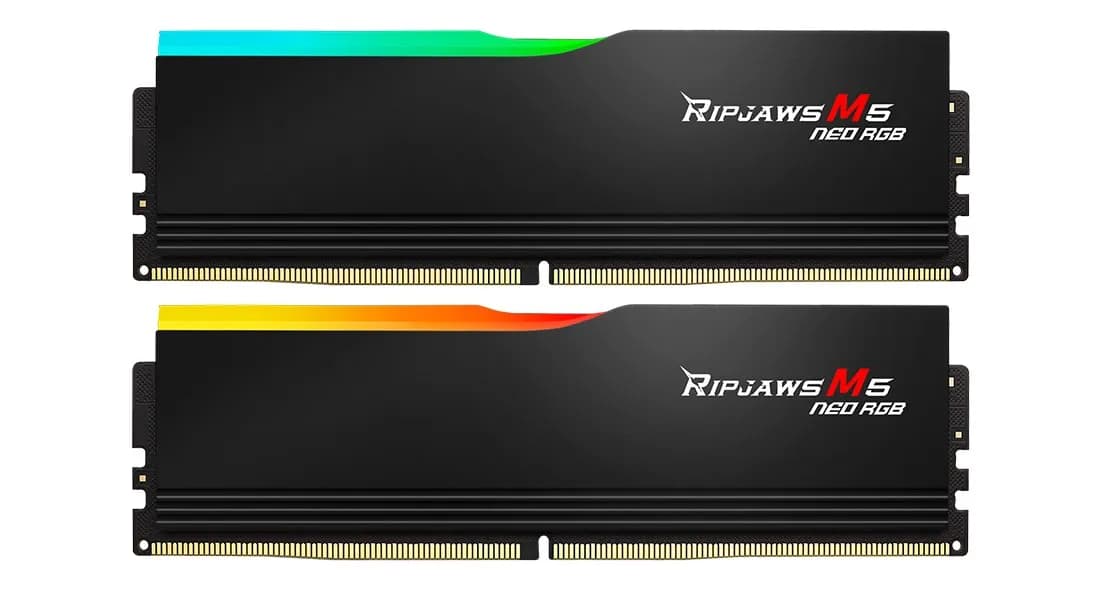 G.skill TRIDENT NEO AMD DDR5 2X32GB 6000MHZ CL36-36 BLACK F5-6000J3636F32GX2-RM5NRK, zdjęcie 1 z 6