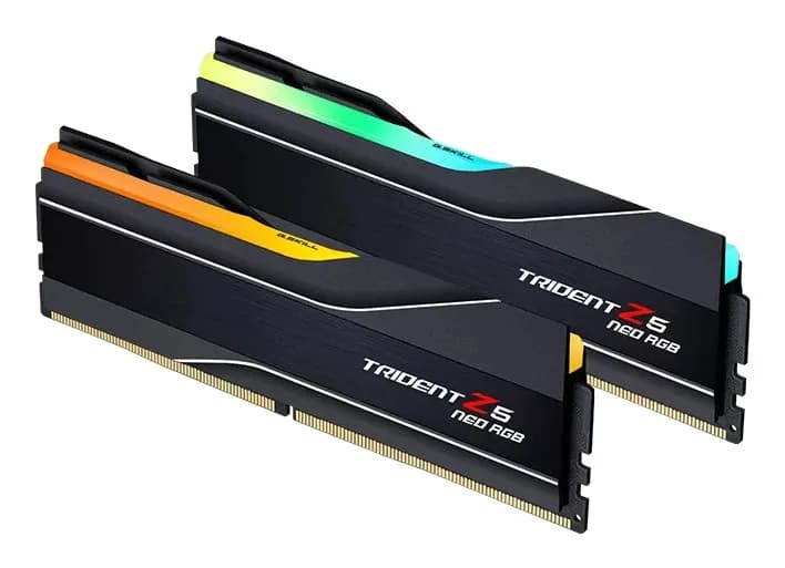 G.skill TRIDENT NEO AMD RGB DDR5 2X16GB 6400MHZ CL30 BLACK F5-6400J3039G16GX2-TZ5NR, zdjęcie 1 z 8