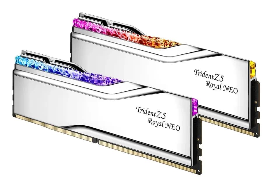 G.skill TRIDENT Z5 ROYAL RGB DDR5 2X16GB 6000MHZ CL28 NEO F5-6000J2836G16GX2-TR5NS, zdjęcie 1 z 9