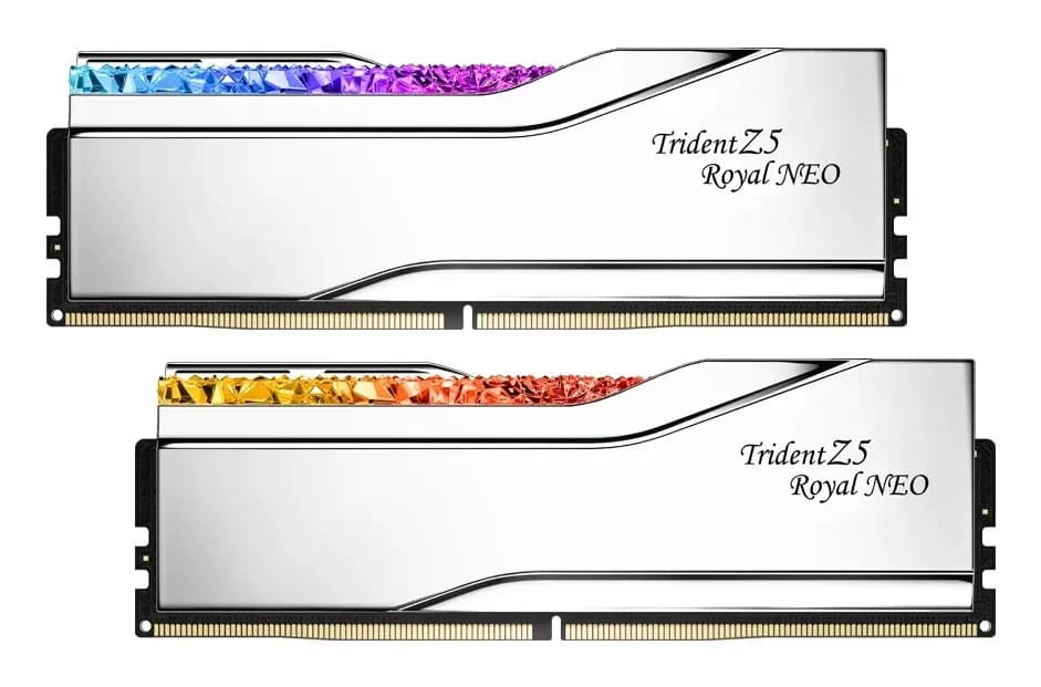 G.skill TRIDENT Z5 ROYAL RGB DDR5 2X32GB 6000MHZ CL26 NEO F5-6000J2636H32GX2-TR5NS, zdjęcie 1 z 6