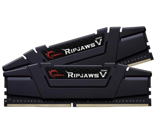 G.skill Zestaw pamięci RipjawsV F4-3200C16D-32GVK (DDR4 DIMM; 2 x 16 GB; 3200 MHz; CL16), zdjęcie 1 z 3