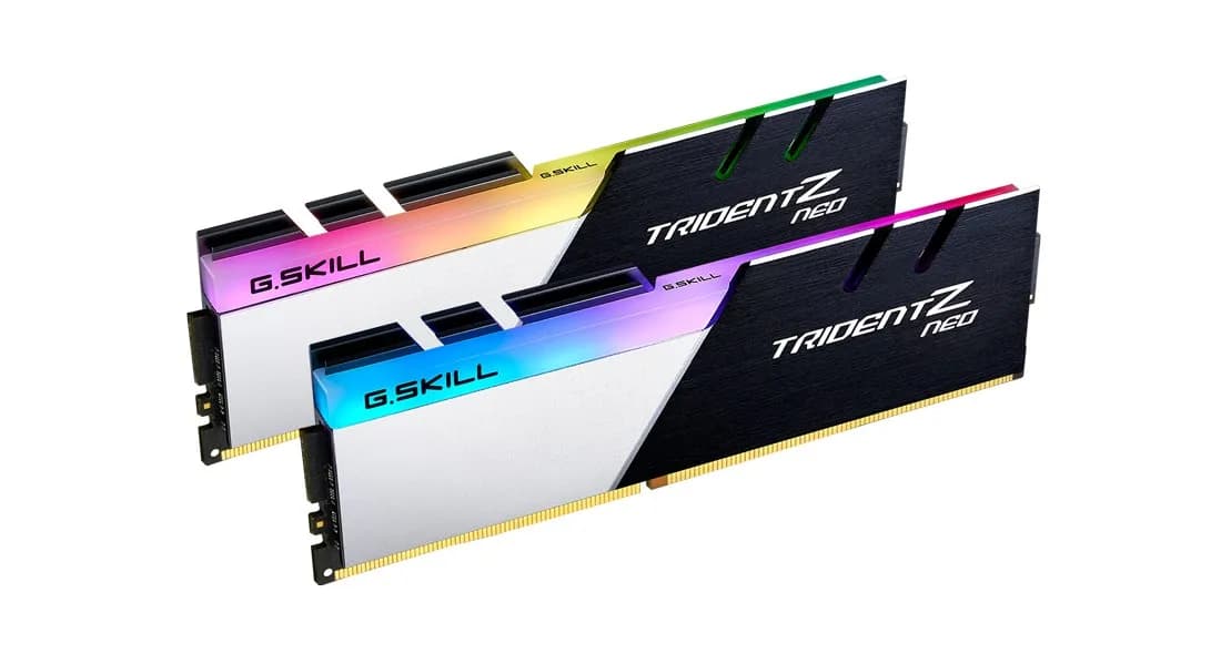 G.skill Zestaw pamięci TridentZ Neo AMD RGB F4-3600C16D-32GTZNC (DDR4 DIMM; 2 x 16 GB; 3600 MHz, zdjęcie 1 z 6