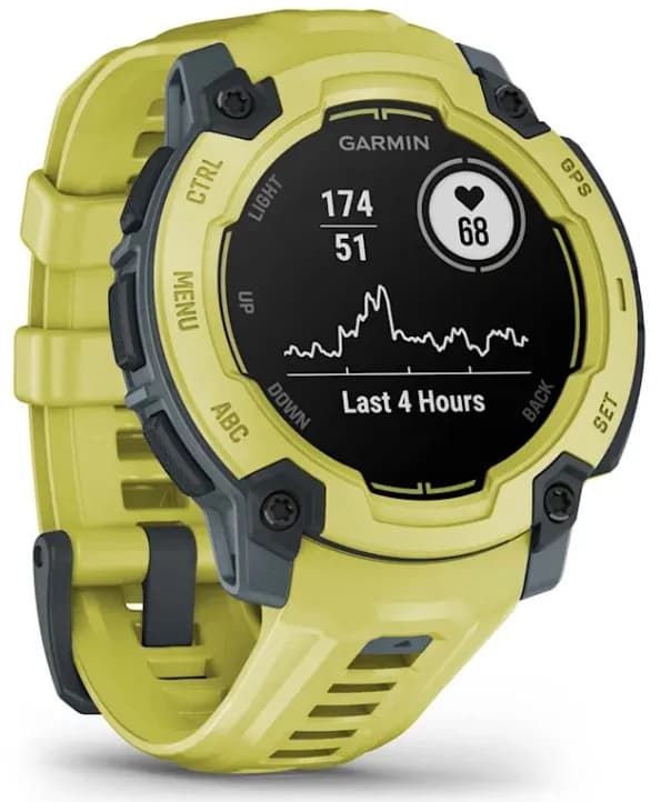 Garmin Zegarek sportowy Instinct E MIP 45mm Electric Lime, zdjęcie 1 z 12