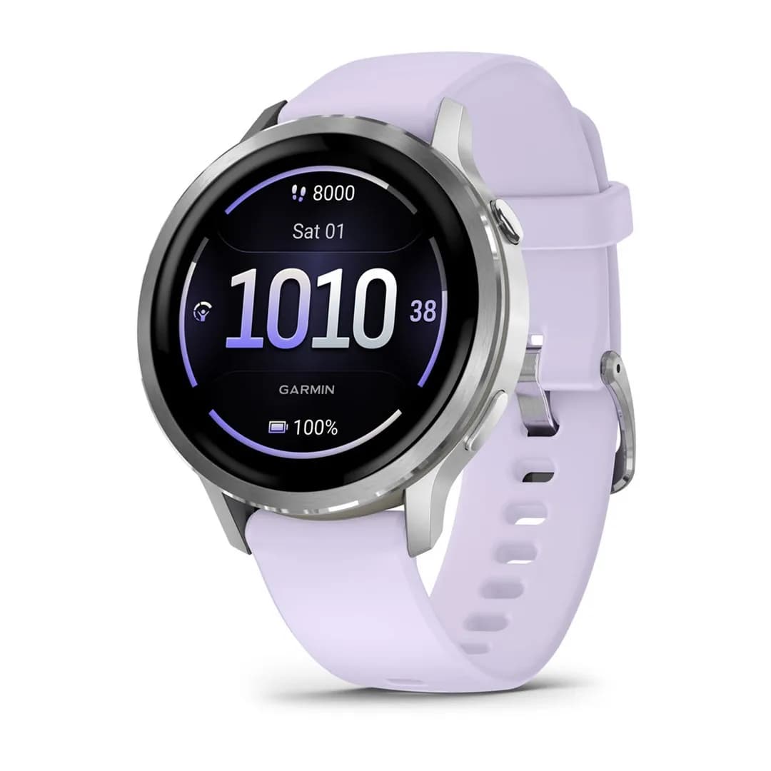 Garmin Zegarek sportowy Venu 4 AMOLED 41mm Periwinkle, zdjęcie 1 z 6