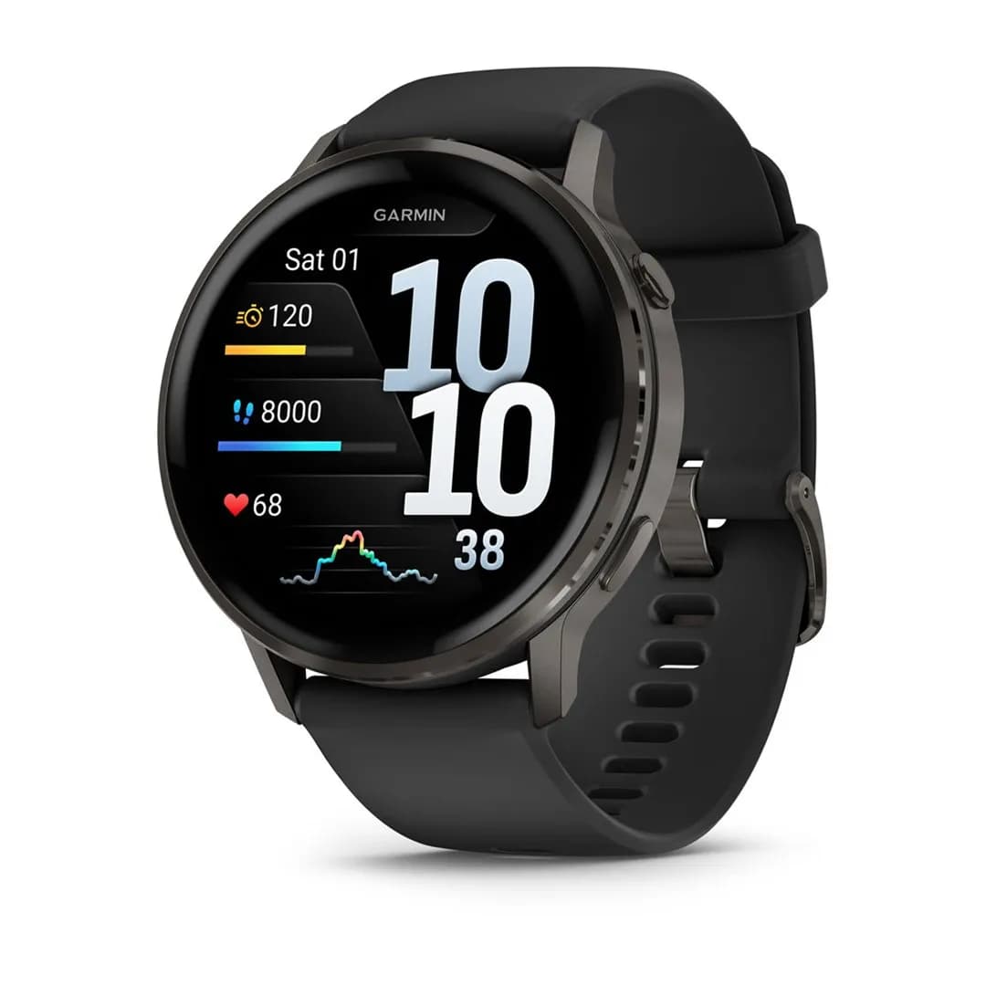 Garmin Zegarek sportowy Venu 4 AMOLED 45mm Czarny, zdjęcie 1 z 6