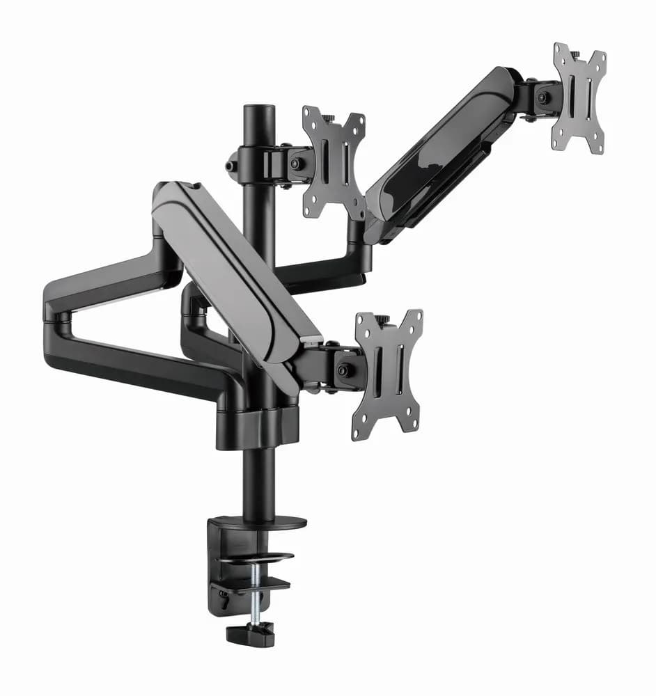 Gembird BIURKOWE REGULOWANE RAMIĘ/UCHWYT NA 3 MONITORY 17-27, VESA 100X100MM, DO 7 KG, zdjęcie 1 z 12