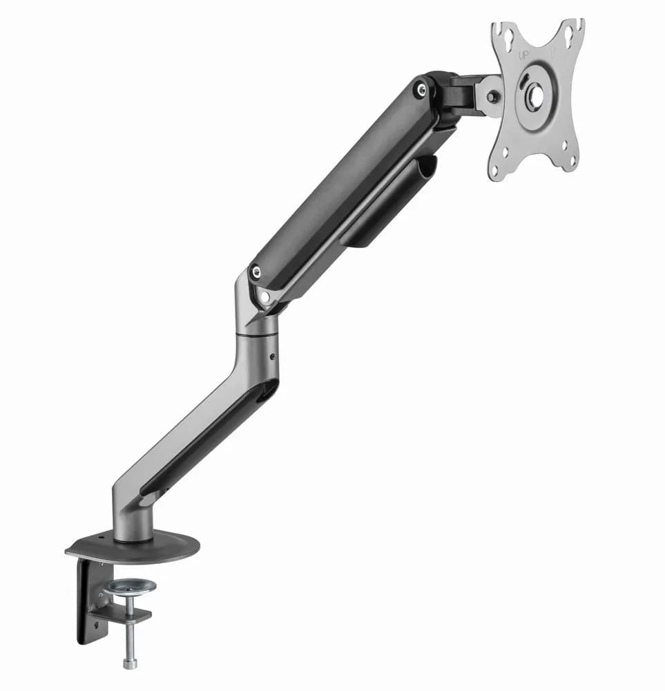 Gembird BIURKOWE REGULOWANE RAMIĘ/UCHWYT NA MONITOR 17-32, VESA 100X100MM, DO 9 KG, KOLOR SZARY, zdjęcie 1 z 12