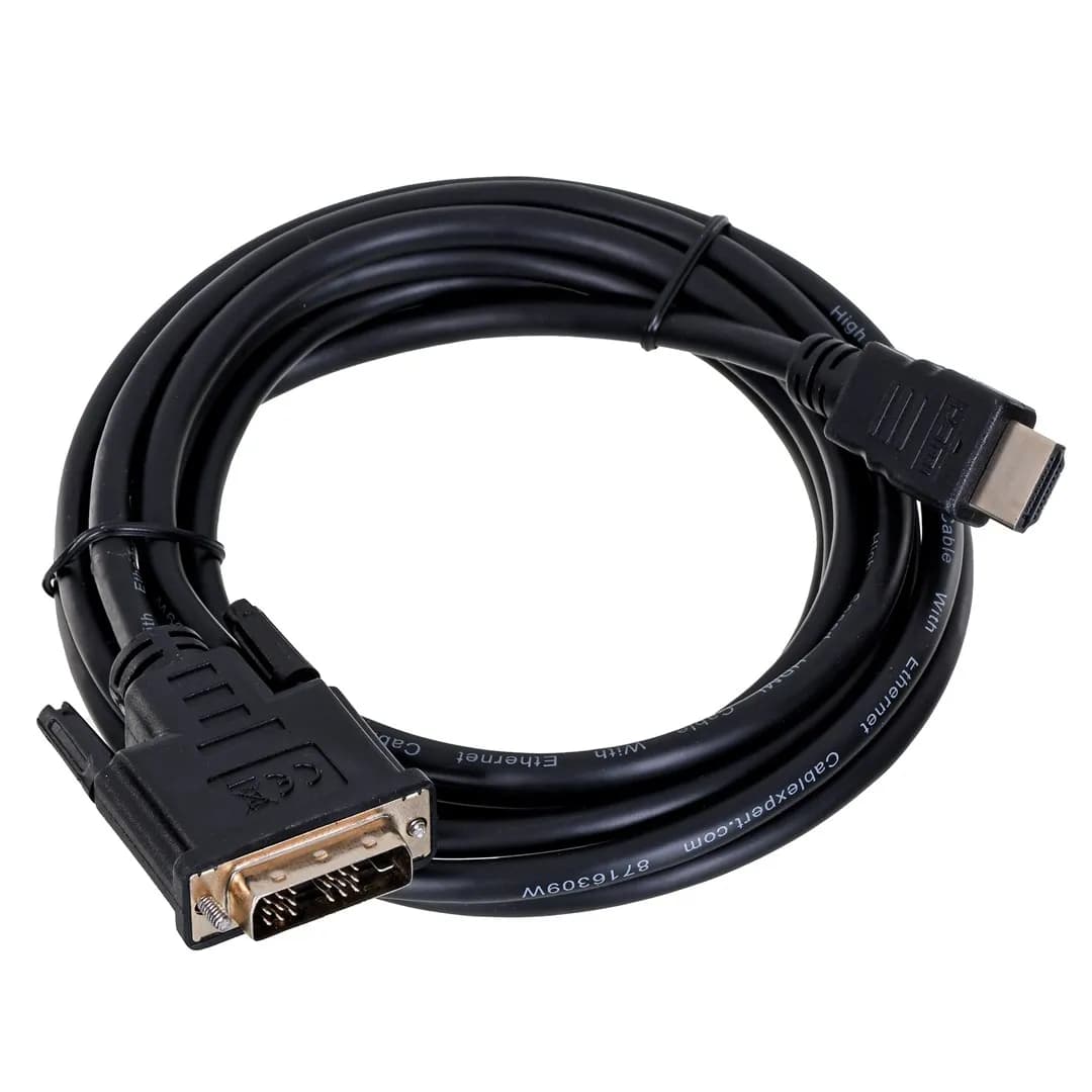 Gembird Kabel CC-HDMI-DVI-10 (HDMI M - DVI-D M; 3m; kolor czarny)