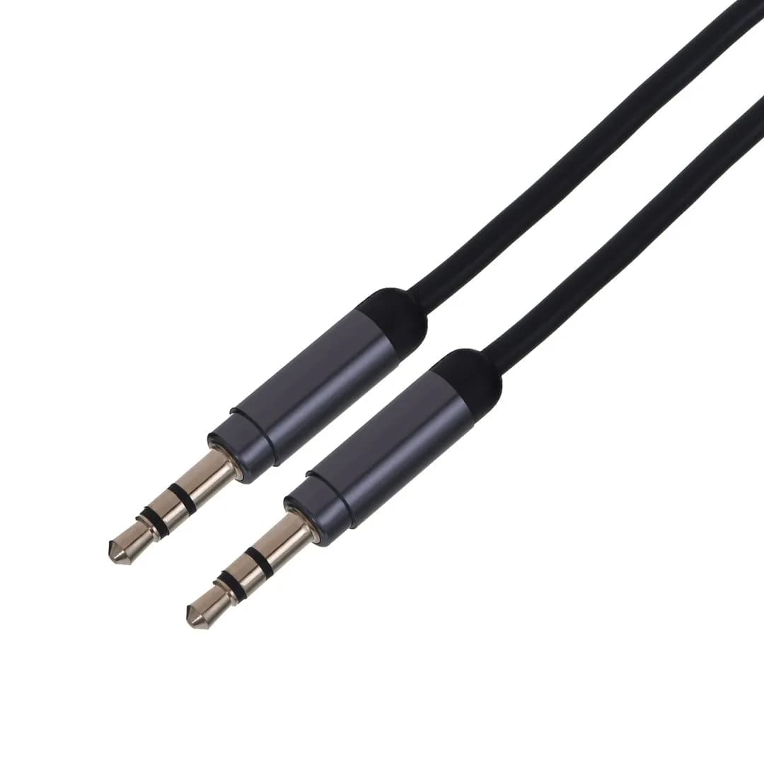 Gembird Kabel CCA-404 (Mini Jack M - Mini Jack M; 1,2m; kolor czarny), zdjęcie 1 z 2