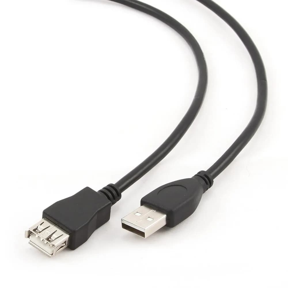 Gembird Kabel CCP-USB2-AMAF-10 (USB 2.0 typu A F - USB 2.0 typu A M; 3m; kolor czarny), zdjęcie 1 z 3