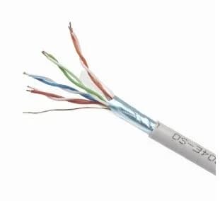 Gembird Kabel sieciowy FPC-5004E-SO/100C (F/FTP; 100m; kat. 5e; kolor szary), zdjęcie 1 z 2
