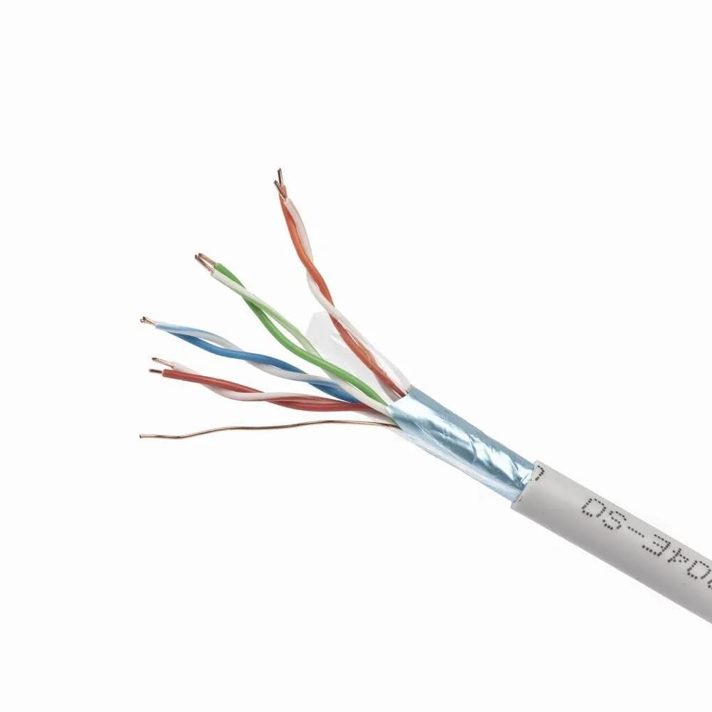 Gembird Kabel sieciowy FPC-5004E-SOL/100 (F/FTP; 100m; kat. 5e; kolor szary)